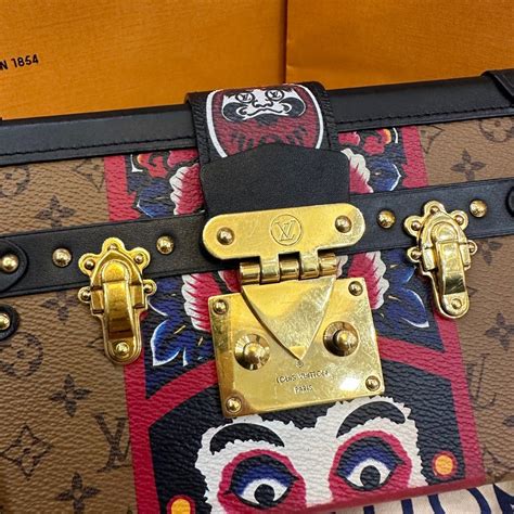 Louis Vuitton Monogram Reverse Kabuki Petite Malle .